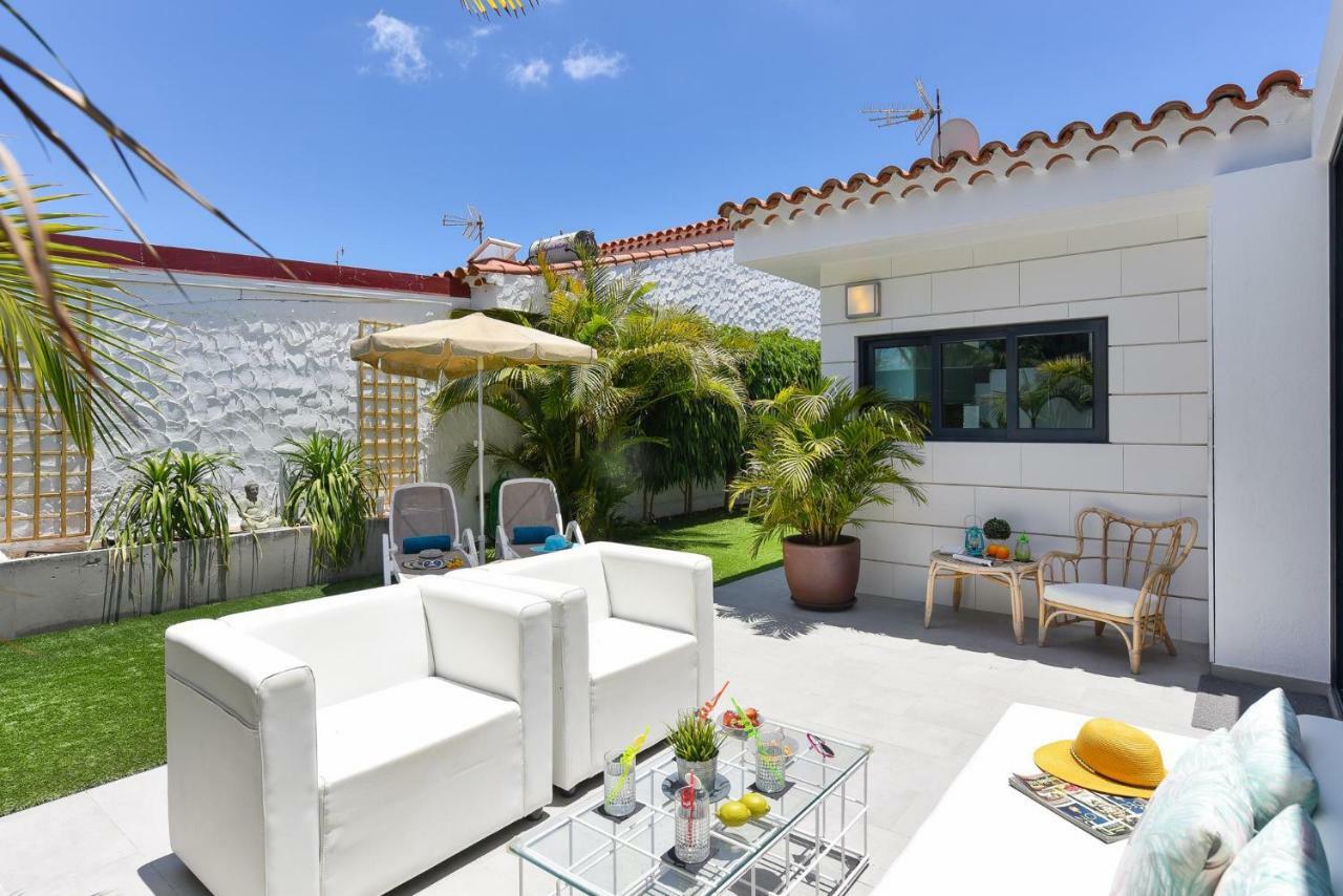 Cozy Bungalow For 6 In Playa Del Ingles Gd04 By Villagrancanaria エクステリア 写真